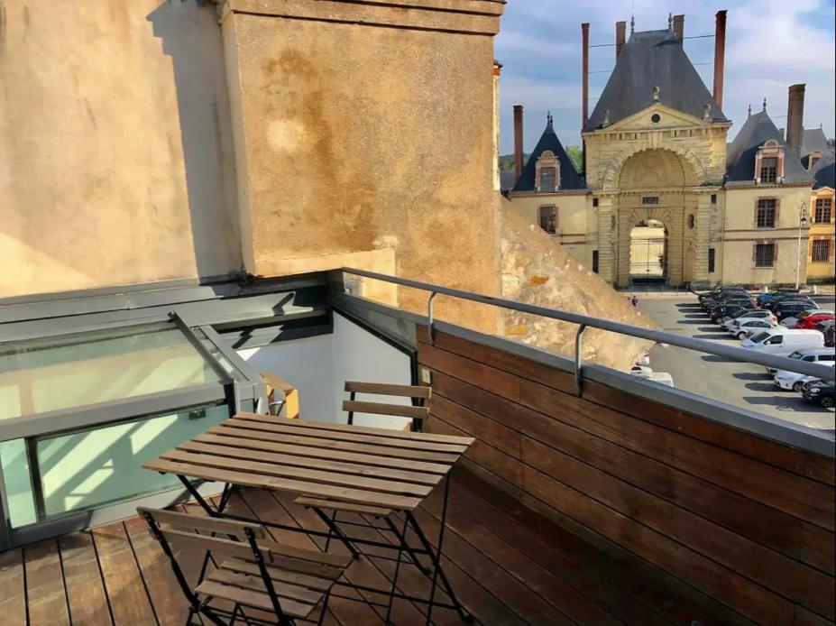 Vue Chateau Fontainebleau - Chez Lydia Ngoại thất bức ảnh