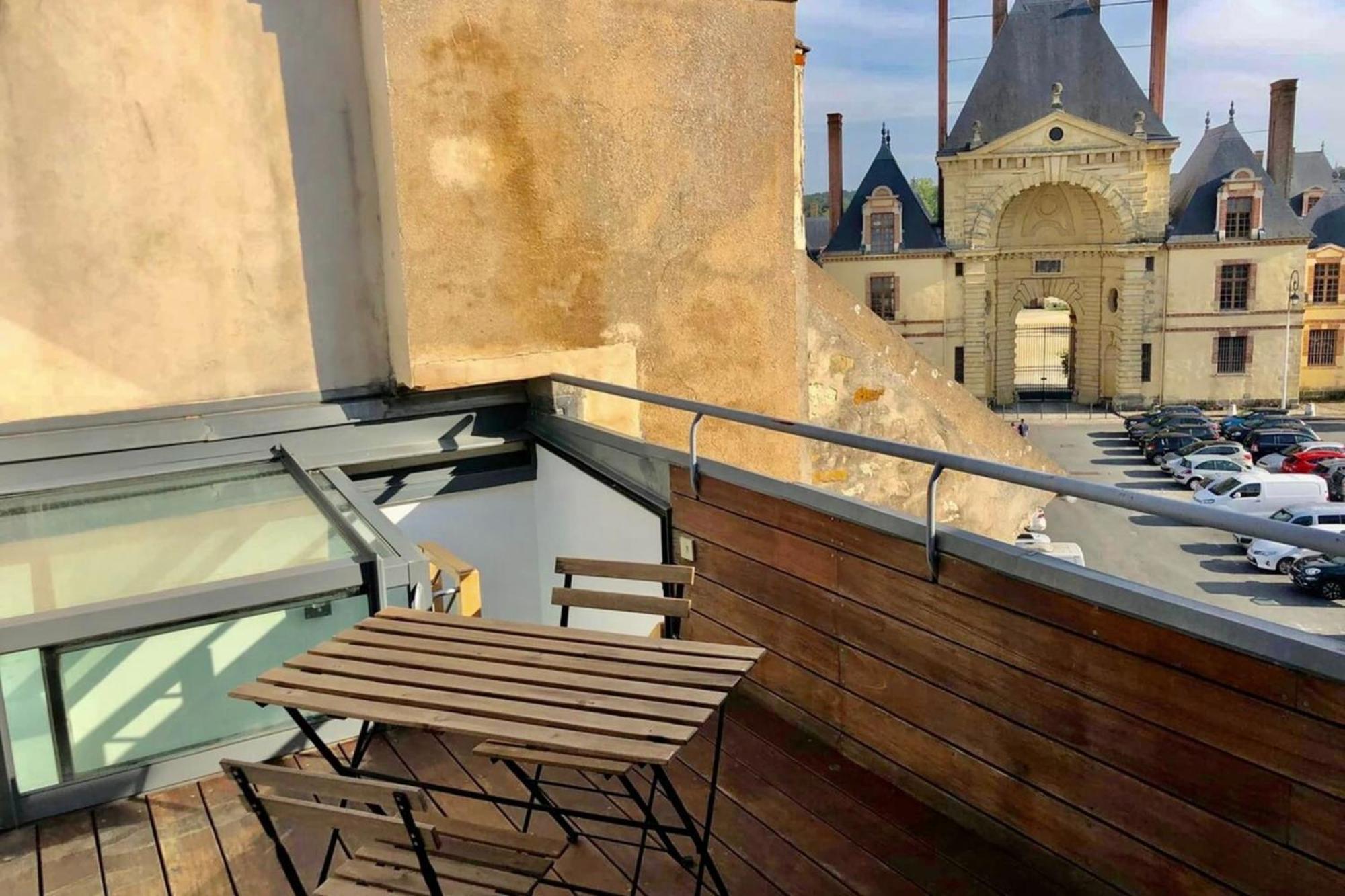 Vue Chateau Fontainebleau - Chez Lydia Ngoại thất bức ảnh