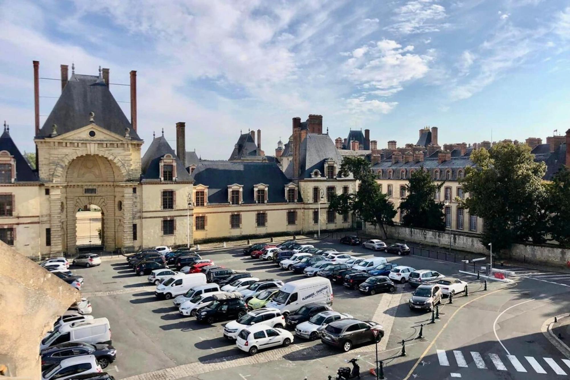 Vue Chateau Fontainebleau - Chez Lydia Ngoại thất bức ảnh