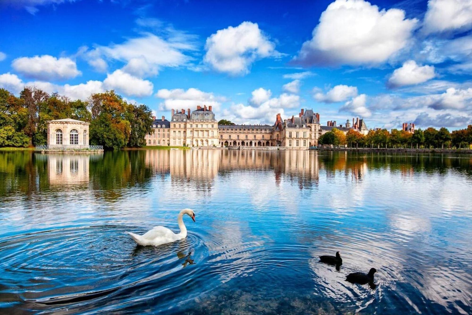 Vue Chateau Fontainebleau - Chez Lydia Ngoại thất bức ảnh